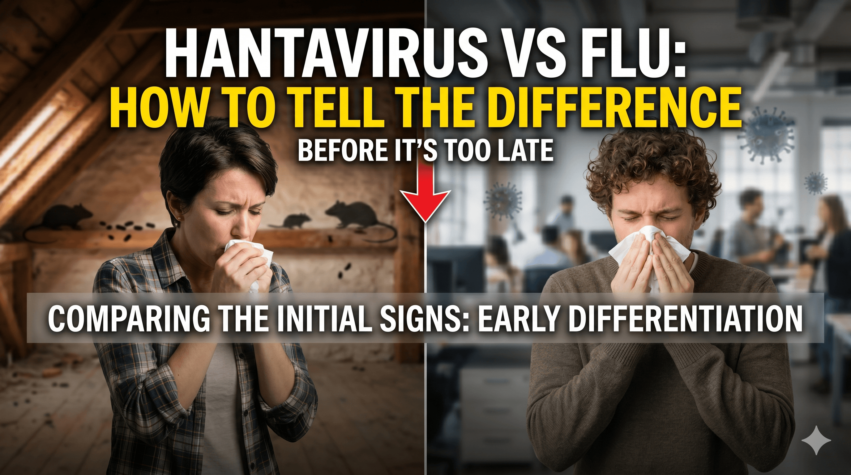 Hantavirus warning artwork